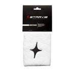 BLACK STAR White Wristband